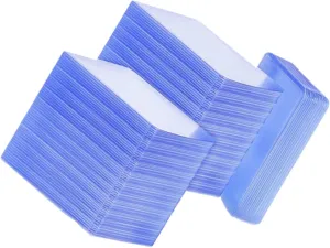 100pcs Card Storage Sleeves PVC Game Card Holder Protective Cover for Trading Sports Business
