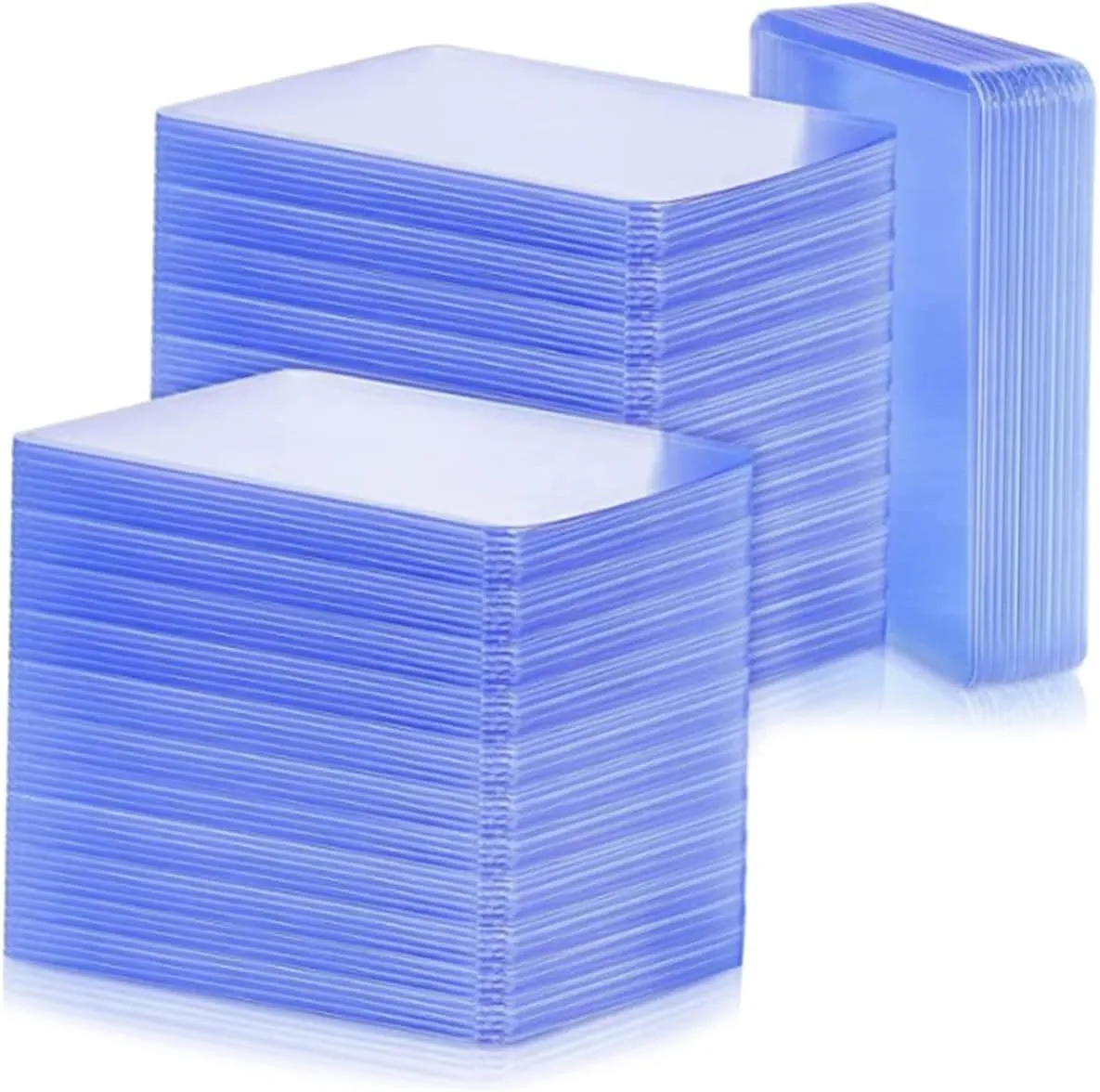 100Pcs Game Card Sleeves Scratch Protectors for Trading Cards Collectibles Storage Covers for Safe Display Transportation