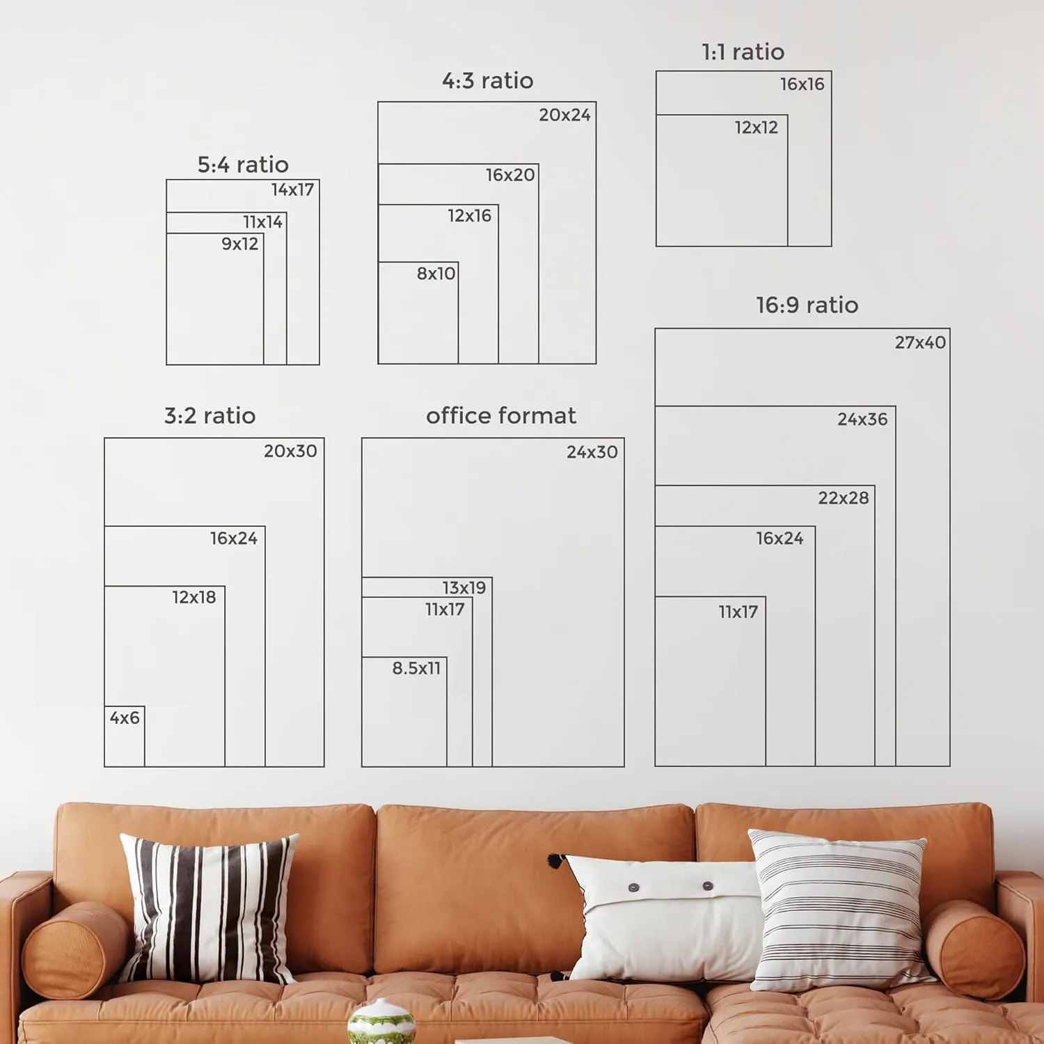 12x12 Frame | Metal Square Picture Frame With Tempered Glass | 12x12 Frame With Mat For 10x10 | Minimalist Modern Poster Frame | Hanging Hardware Included | Rose Gold, 3Pcs