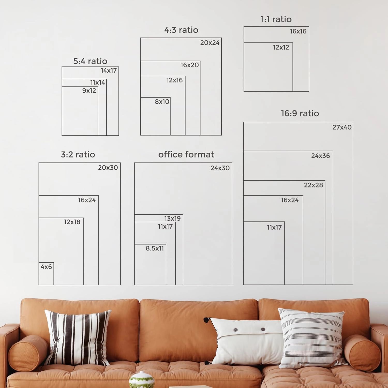 12x12 Frame - Metal Square Picture Frame With Tempered Glass 12x12 Frame With Mat For 8x8 Minimalist Modern Poster Frame Horizontally & Vertically Hanging Hardware Included, Rose Gold
