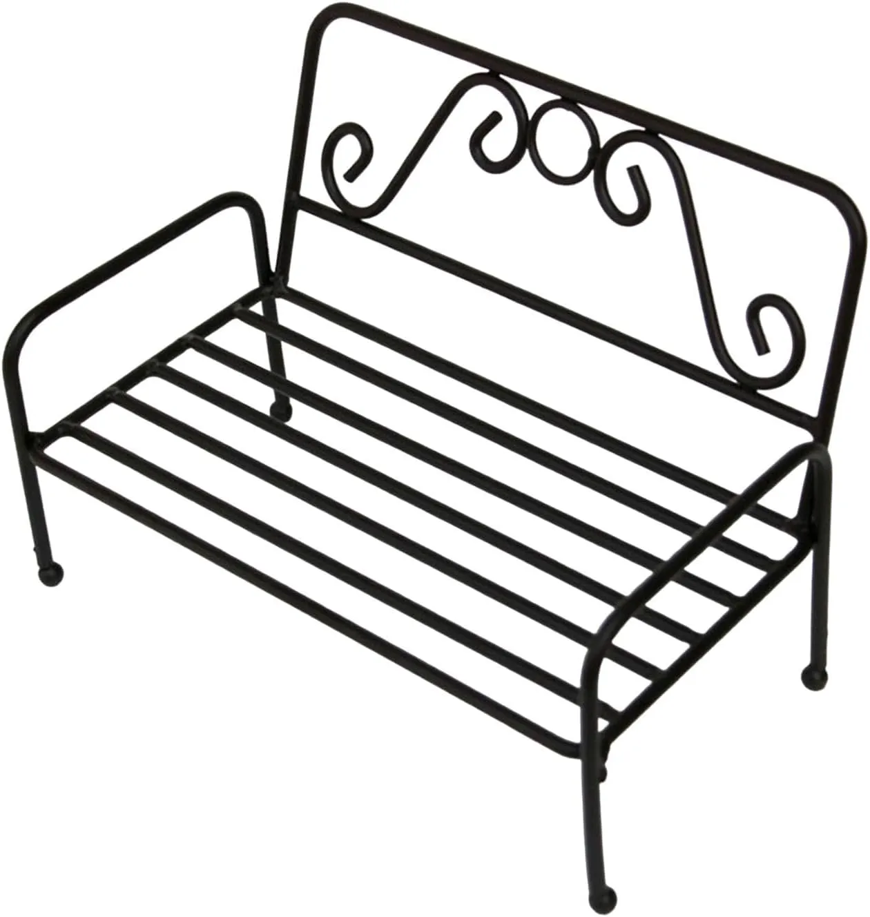 1/6 Scale Mini Dollhouse Garden Chair for Fairy Setup