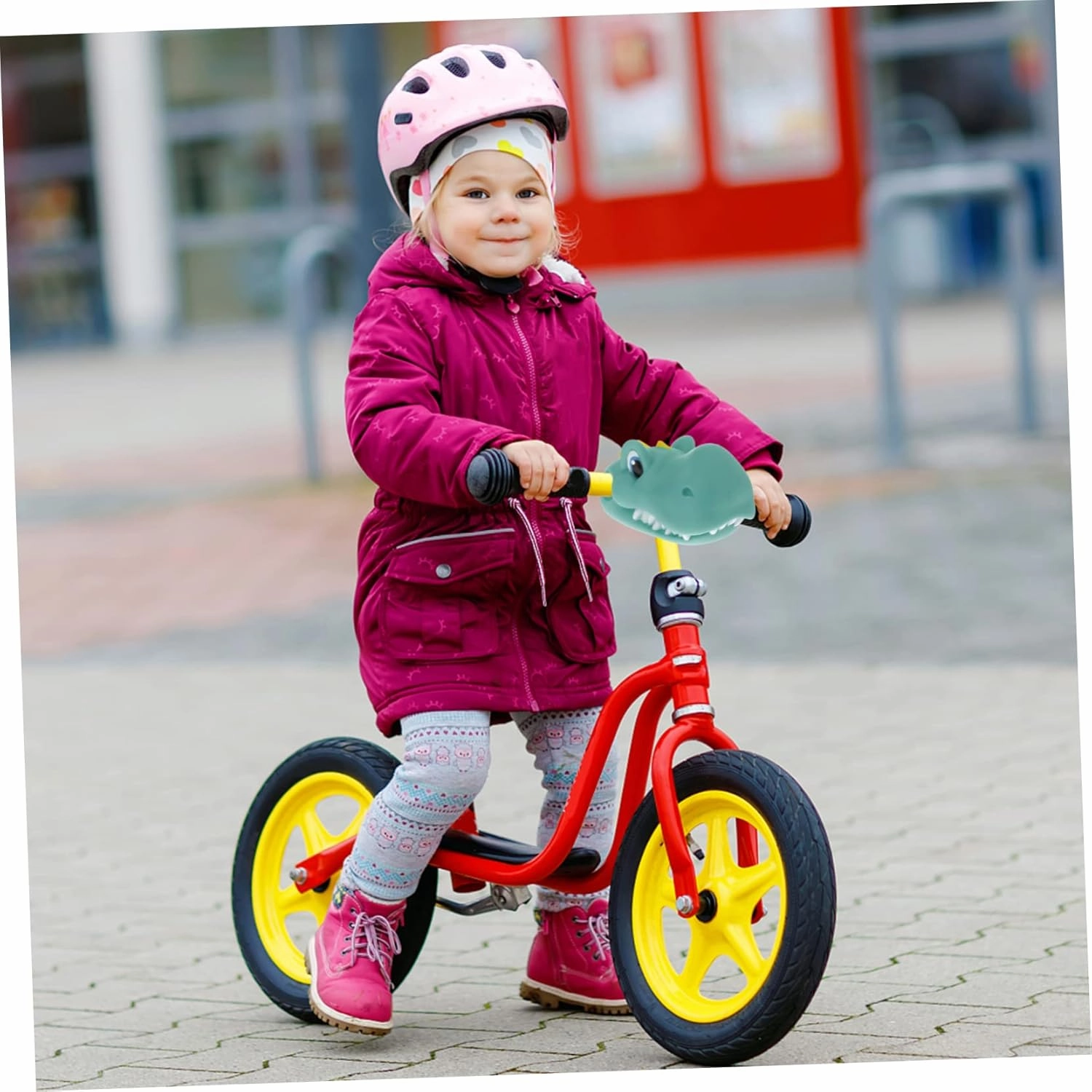 1pc Handlebar Decoration Kids Scooter Silicone Bike Part Electric Bike for Electric Scooter for Kids