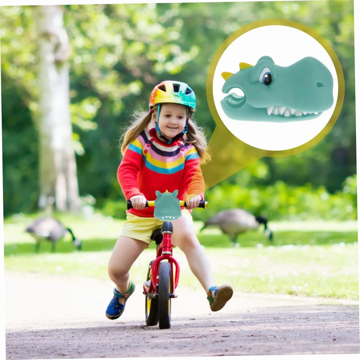 1pc Handlebar Decoration Kids Scooter Silicone Bike Part Electric Bike for Electric Scooter for Kids