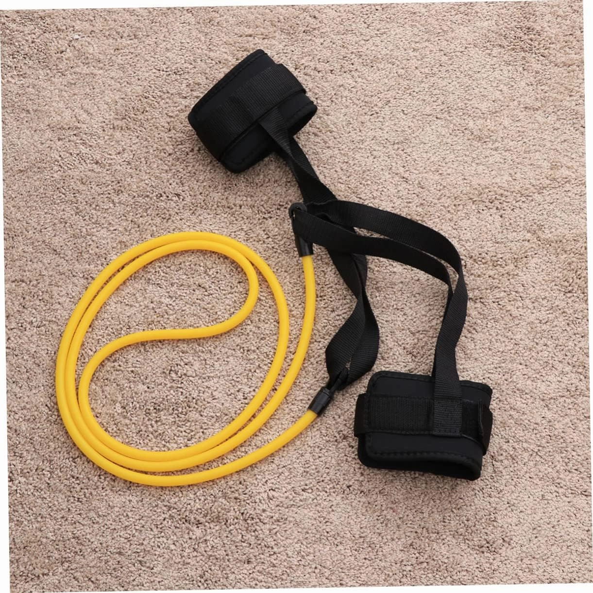 2pcs Set Meter Latex * Static Trainning Buckle Aquatic Stationary Stackable Handles Elastic Binding Exercise Door Resistance Includ Bungee Exerciser Strap Adults Powerful Lap  