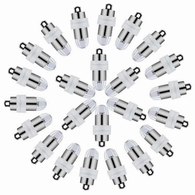 40 Pieces Led Balloon Lights Mini Battery Powered Led For Wedding Halloween Chri