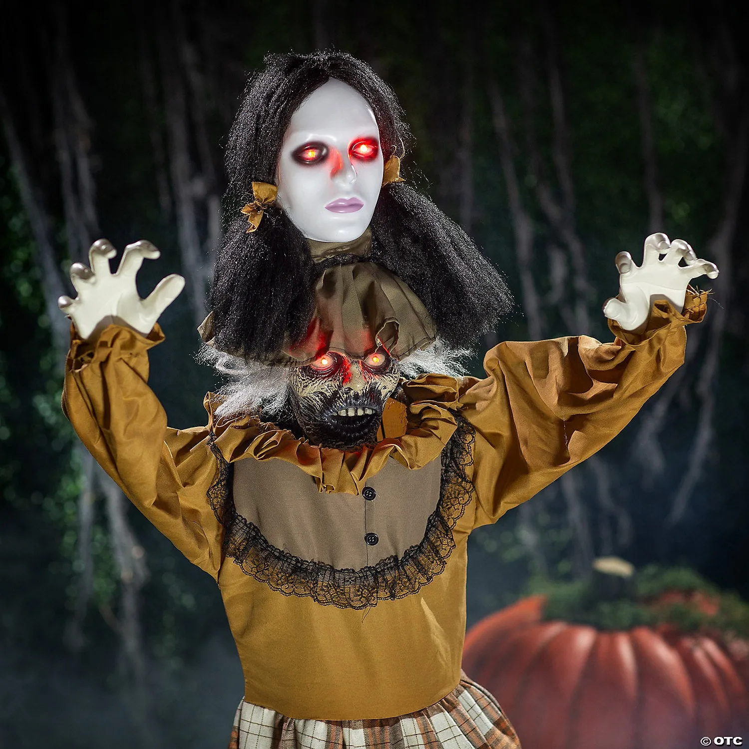 5 Ft Standing Creepy Woman Pop-Up