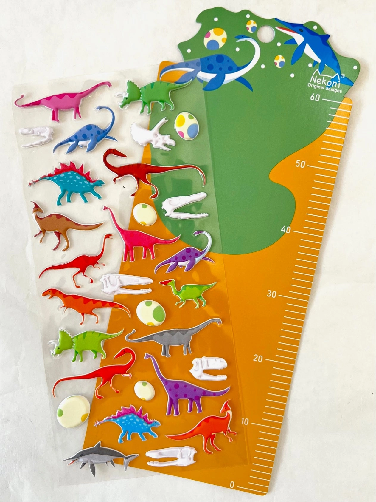 50970 DINOSAUR PUFFY STICKERS-10