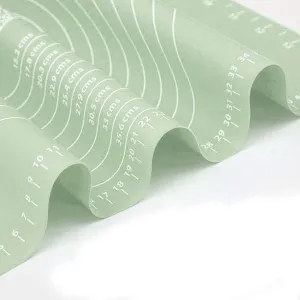 50x70 cm Grey Silicone Baking Mat Non-Stick Fondant Rolling Mat Silicone Kneading
