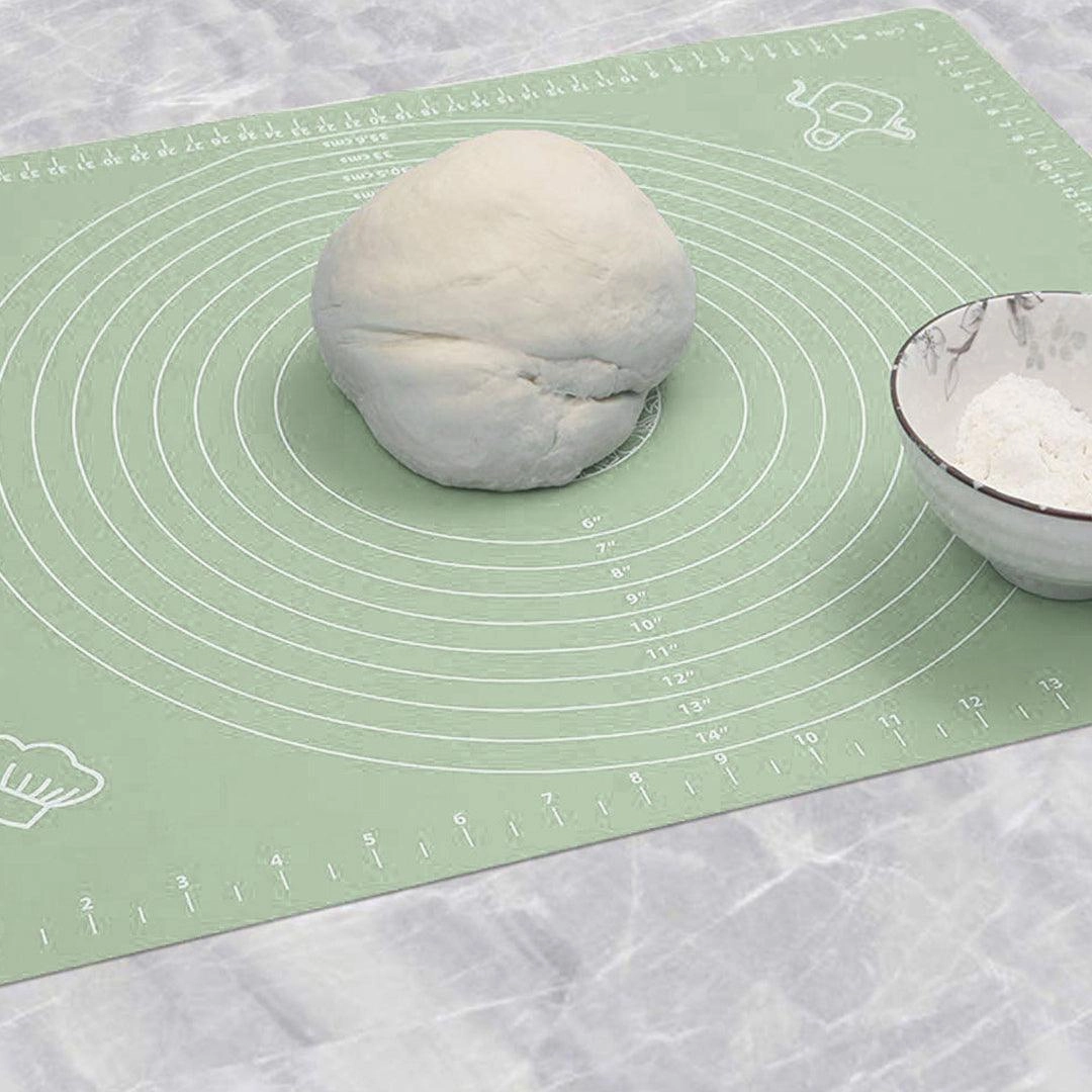 50x70 cm Grey Silicone Baking Mat Non-Stick Fondant Rolling Mat Silicone Kneading
