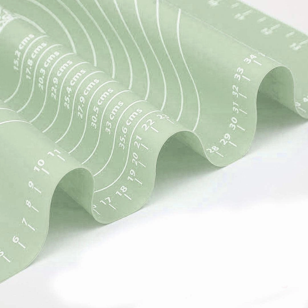 50x70 cm Grey Silicone Baking Mat Non-Stick Fondant Rolling Mat Silicone Kneading