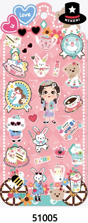 51005 TEA TIME STICKERS-10
