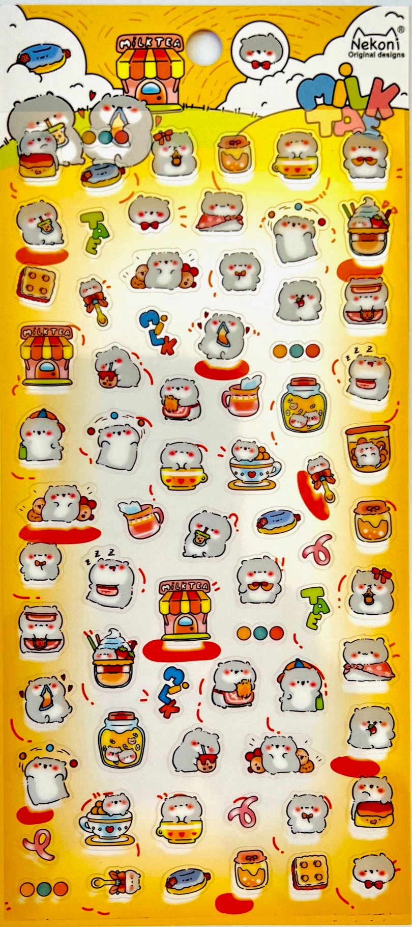 51097 HAMSTER PARTY STICKERS-10