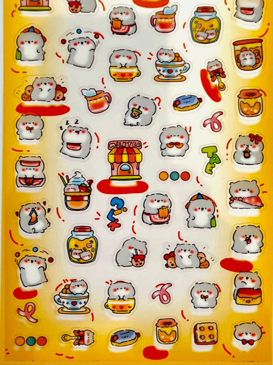 51097 HAMSTER PARTY STICKERS-10