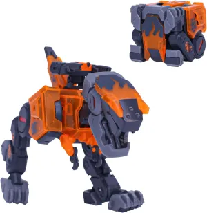 52TOYS BB-02HD Helldiver Deformation Toys Action Figure, Converting Toys in Mecha and Cube, Perfect Birthday Party Gift for Teens and Adults, Based on Dinosaur