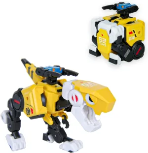 52TOYS Beastbox DIO Dinosaur Deformation Toys Action Figure, Deforms in Dinosaur Mecha and Cube, Great Birthday Party Gift for Teens and Adults