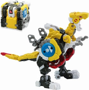52TOYS Beastbox MEGA DIO Dinosaur Deformation Toys Action Figure, Dinosaur Toys All in One Design Deforms in Dinosaur Mecha and Cube, Great Birthday Party Gift for Teens and Adults