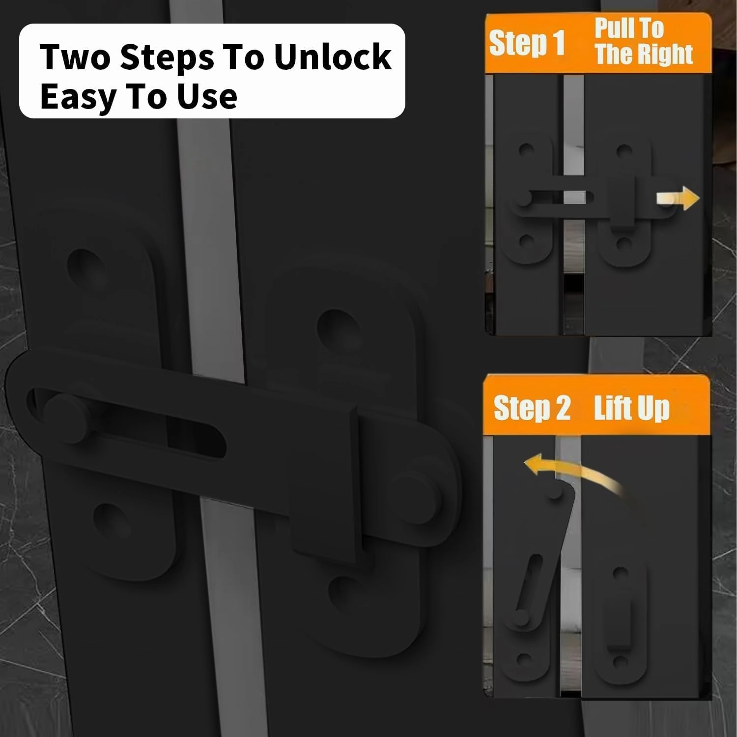 55.1 inch Extra Tall Cat Gates, Adjustable 29.92" and 43" Wide Baby Gate, Pressure Mounted Full Door Tall Pet Gate for Doorway, Stairs,House(Black, 29.92" - 43")