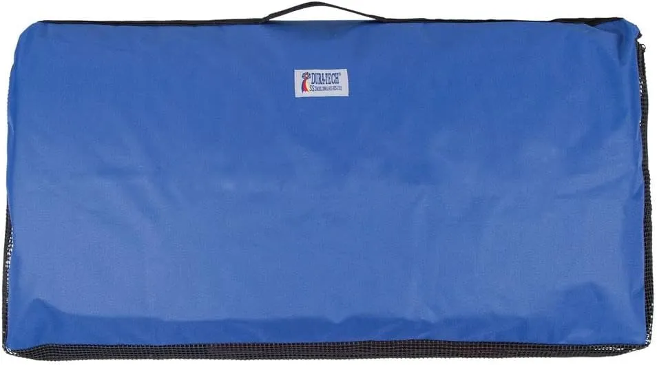 600D Breathable Western Pad Carrier | Color Royal Essential Stable Gear | Tough 600D Polyester | Holds Two Oversized Pads | Vented Mesh Panels for Airflow | Convenient Carry Handles