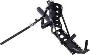 800LBS Motorcycle Trailer Hitch Scooter Hauler Mount Rack 2" Motorcycle Tow Carrier Receiver Heavy Duty Steel