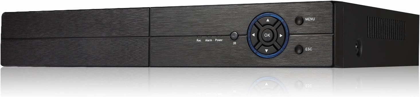 8CH 1080P 5-in-1 HD Analog Hybrid DVR&NVR Support 5MP IP Camera 1080P AHD/TVI/CVI Camera & Analog Camera Standalone DVR CCTV Surveillance Security System Video Recorder(No Hard Driver)