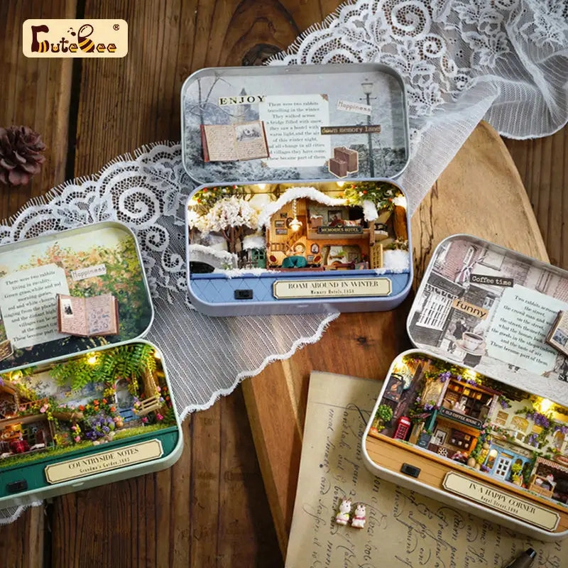 "Box Theater" Miniature Dollhouse Kit