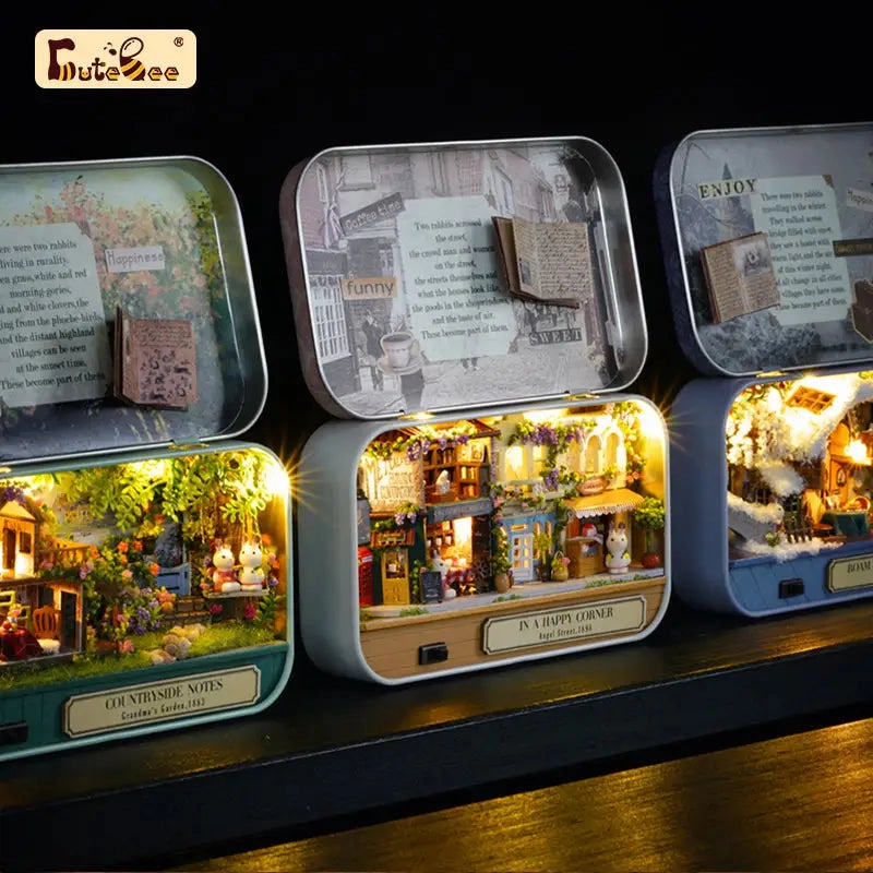 "Box Theater" Miniature Dollhouse Kit