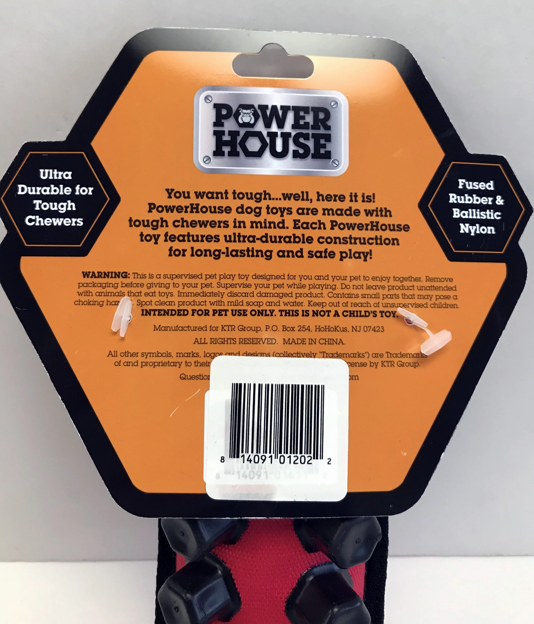 "Power House" Durable Dog Toy