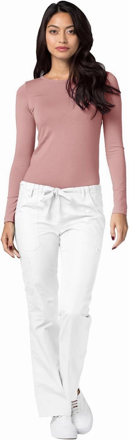 Adar Underscrubs for Women 3 Pack - Long Sleeve Underscrub Comfort Tee