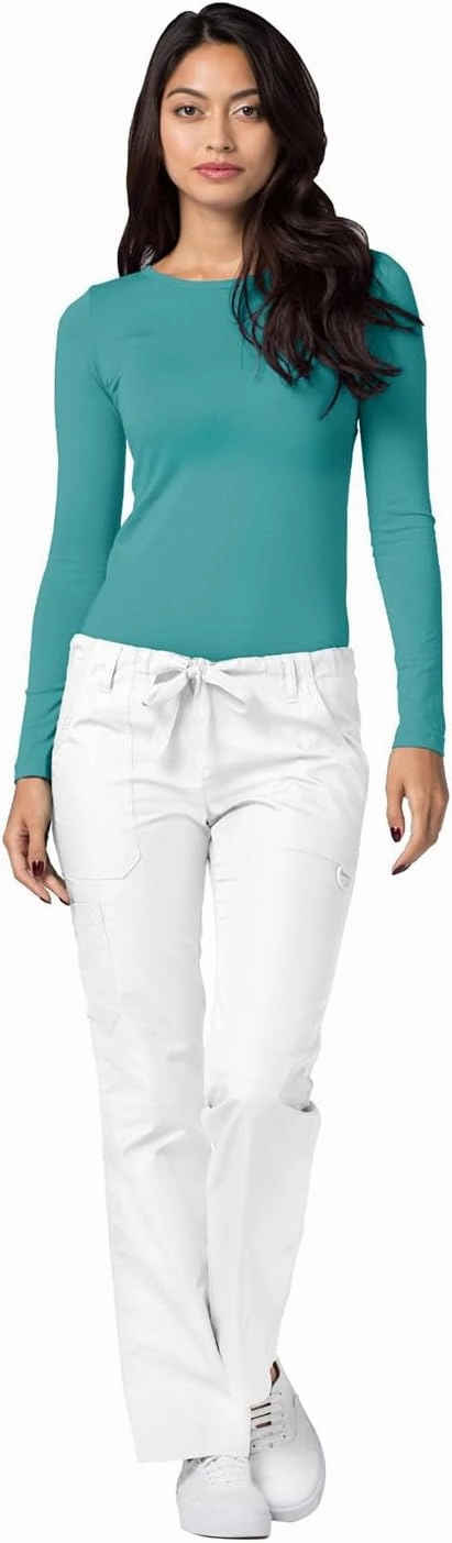 Adar Underscrubs for Women - Long Sleeve Underscrub Comfort Tee