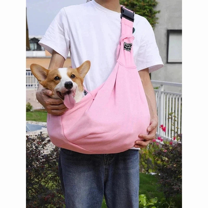 Adjustable Pet Carrier Sling for Comfortable Travel