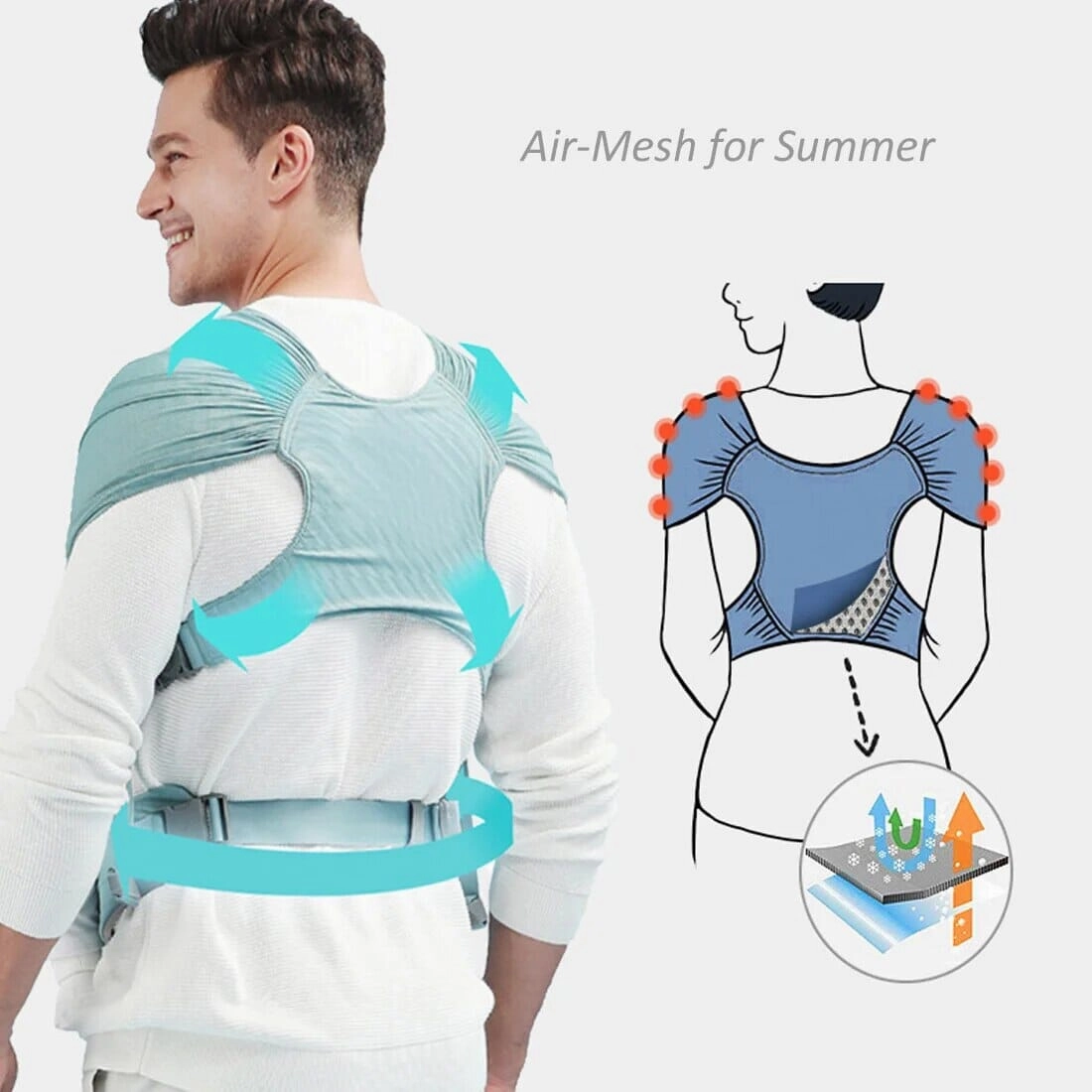 Adjustable Wrap Baby Carrier
