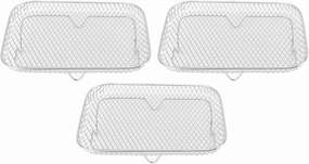 Air Fryer Rack, Cooling Rack Fryer Set Multi Layer Dehydrator Accessories (Rectangle (12 X 10 X 1.5cm / 4.72 X 3.94 X 0.59in))