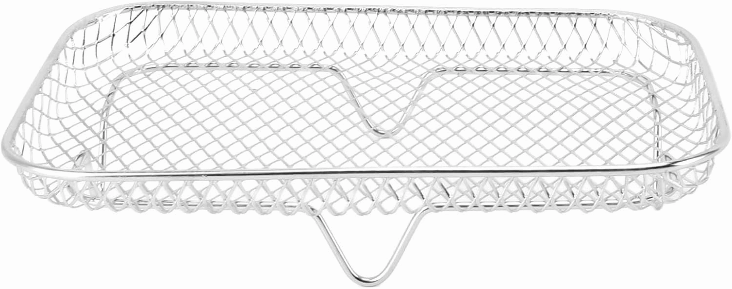 Air Fryer Rack, Cooling Rack Fryer Set Multi Layer Dehydrator Accessories (Rectangle (12 X 10 X 1.5cm / 4.72 X 3.94 X 0.59in))