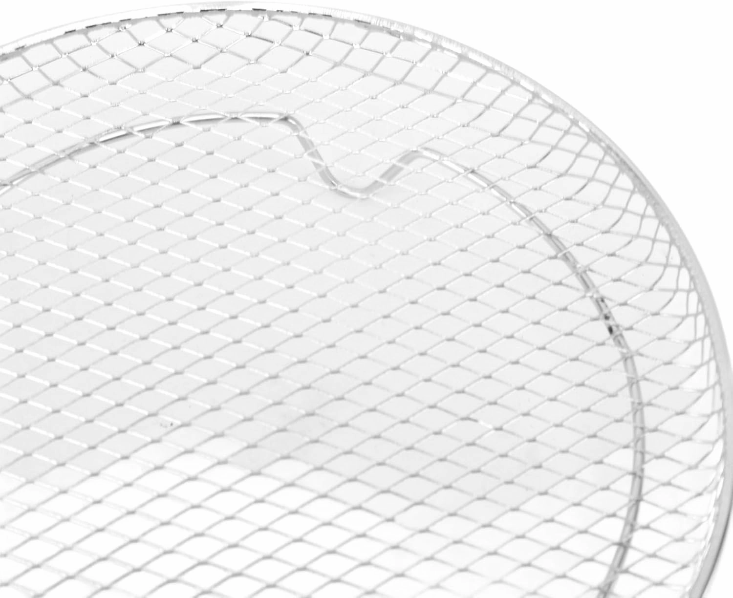Air Fryer Rack, Fryer Rack Set Air Accessories Multi Layer Dehydrator Basket Accessories (Round)