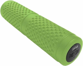 American Lifetime Vibrating Foam Roller, 17 Inch 4 Speed Rechargeable Electric High-Intensity Vibration, Deep Tissue Massage for Recovery, Pliability Training, Physical Therapy, Green