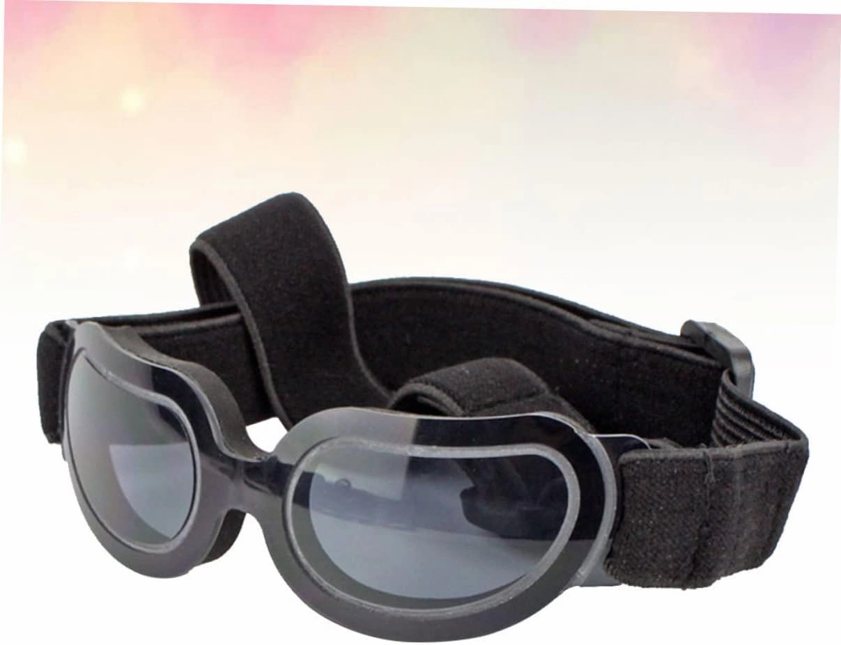 Angoily 3 Pcs Dog Sunglasses Pet Eye Wear Goggles with Wider Bridge Cup Sturdy Frame