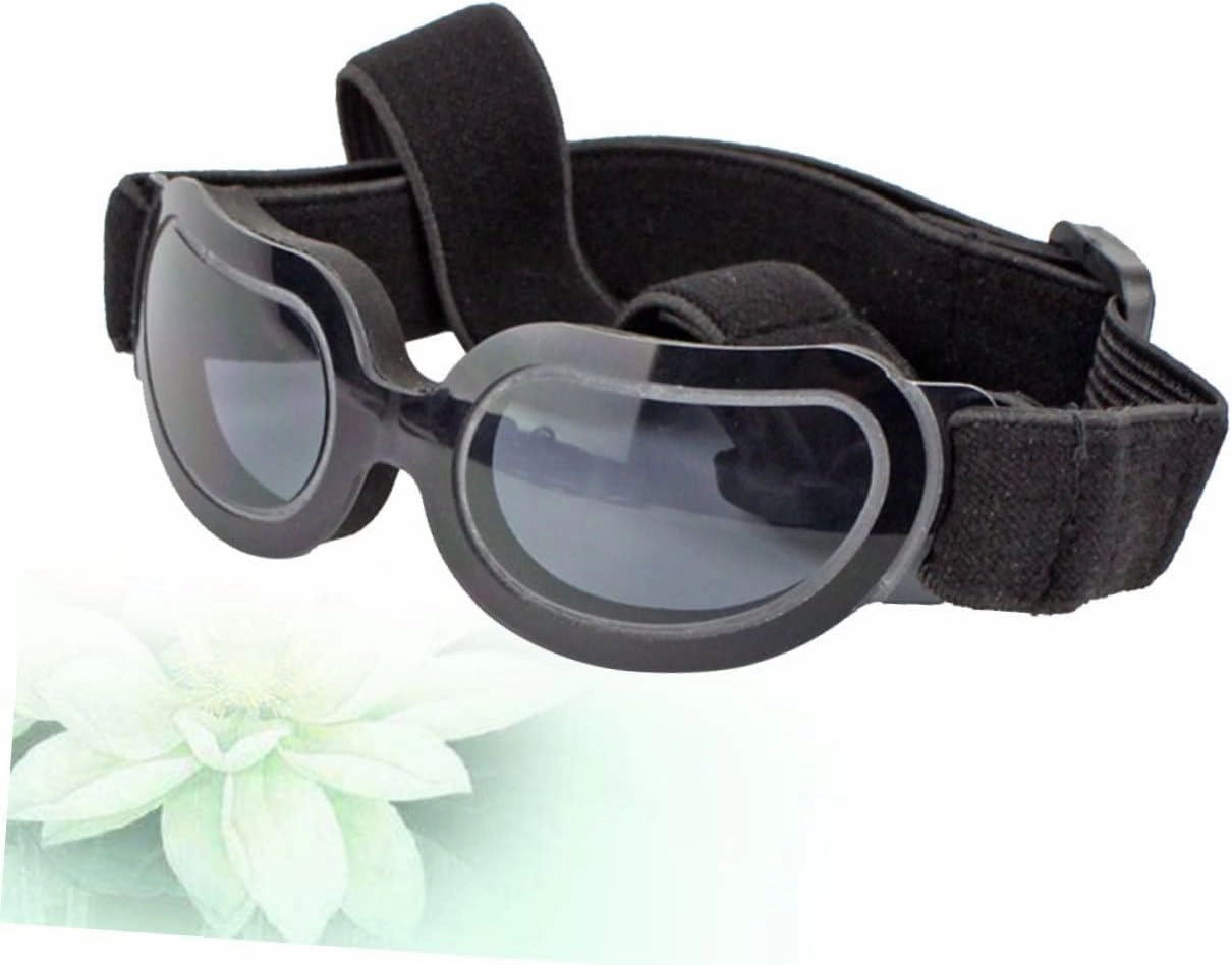 Angoily 3 Pcs Dog Sunglasses Pet Eye Wear Goggles with Wider Bridge Cup Sturdy Frame