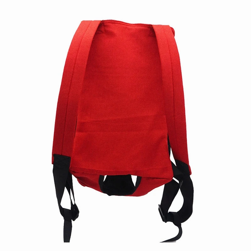 ANYWAGS Pet Carrier Magazine Printed 3XL Denim Breathable Travel Backpack for Large 3XL Pets with Pockets for Carrying Supplies