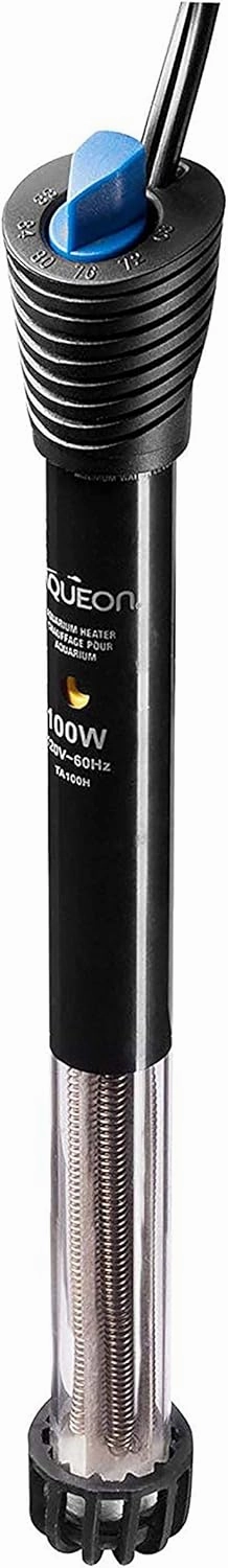 Aqueon Submersible Aquarium Heater, 100 Watts, Up to 40 Gallons