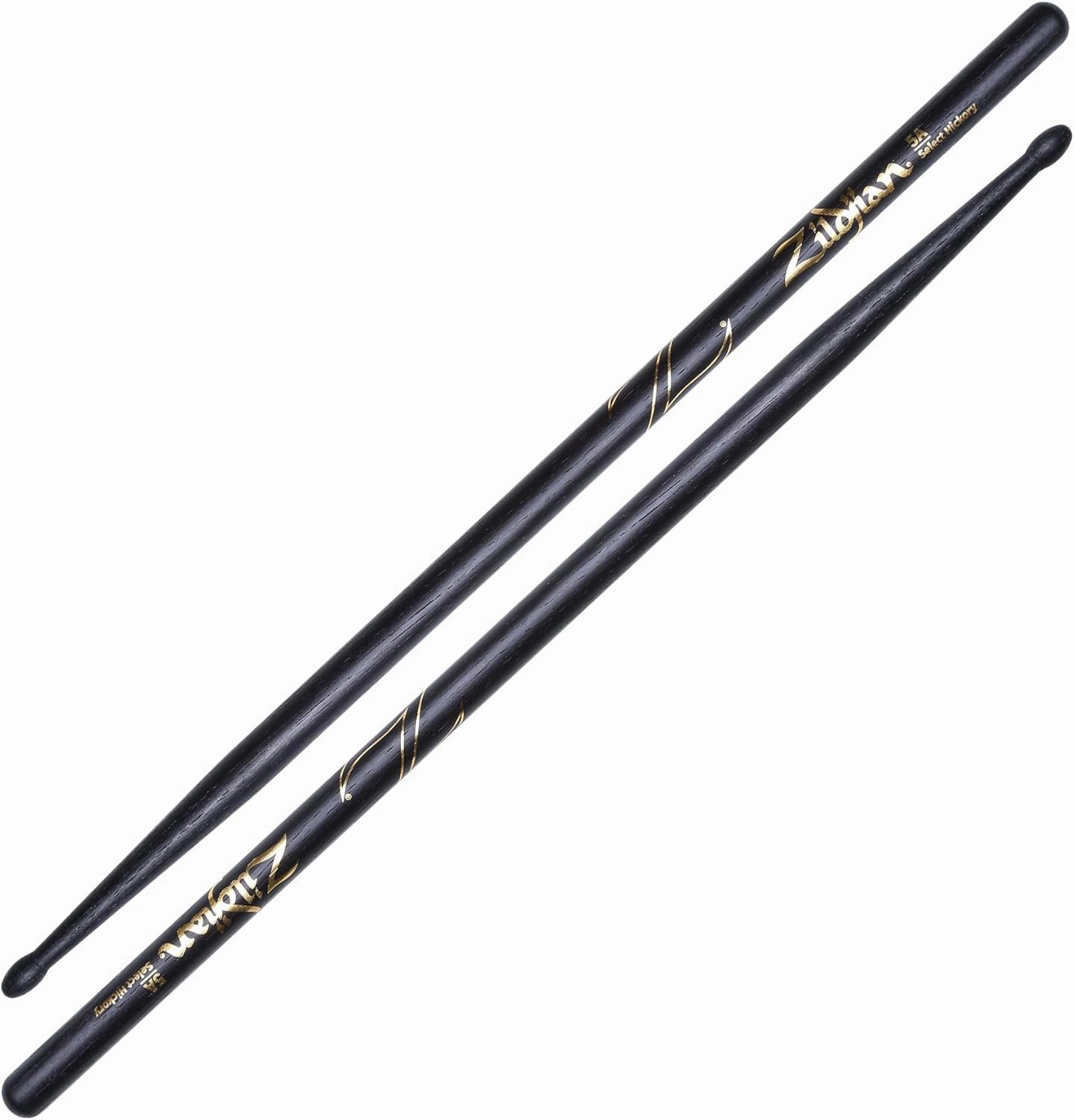 Avedis Zildjian Company 5A Black Drumsticks