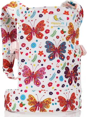 Baby Doll Carrier Toy Doll Carrier Front Back for little girls Doll Accessories Butterfly