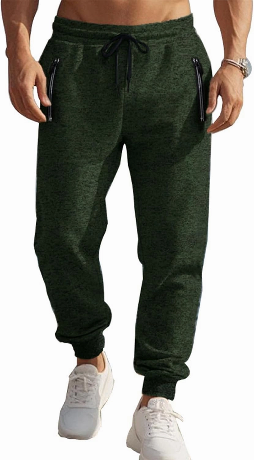 Baggy Cargo Sweatpants for Men Casual Sweat Pants Drawstring Waist Athletic Pants Joggers with Pockets