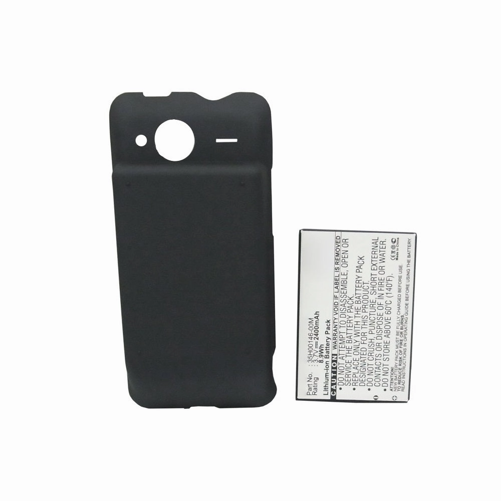 Batteries N Accessories BNA-WB-L11865 Cell Phone Battery - Li-ion, 3.7V, 2400mAh, Ultra High Capacity - Replacement for HTC 35H00146-00M Battery