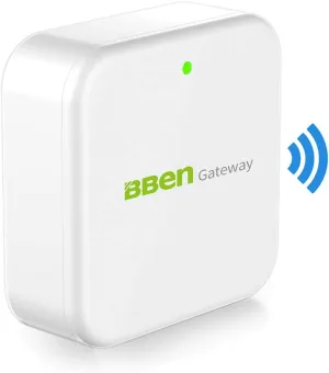 Bben Smart Door Lock Wi-Fi Gateway, Bluetooth Keyless Entry Keypad Smart Deadbolt Wi-Fi Bridge, TTLock Smart Deadbolt WiFi Hub Compatible with Alexa, G2 Gateway, G2 Hub with Alexa