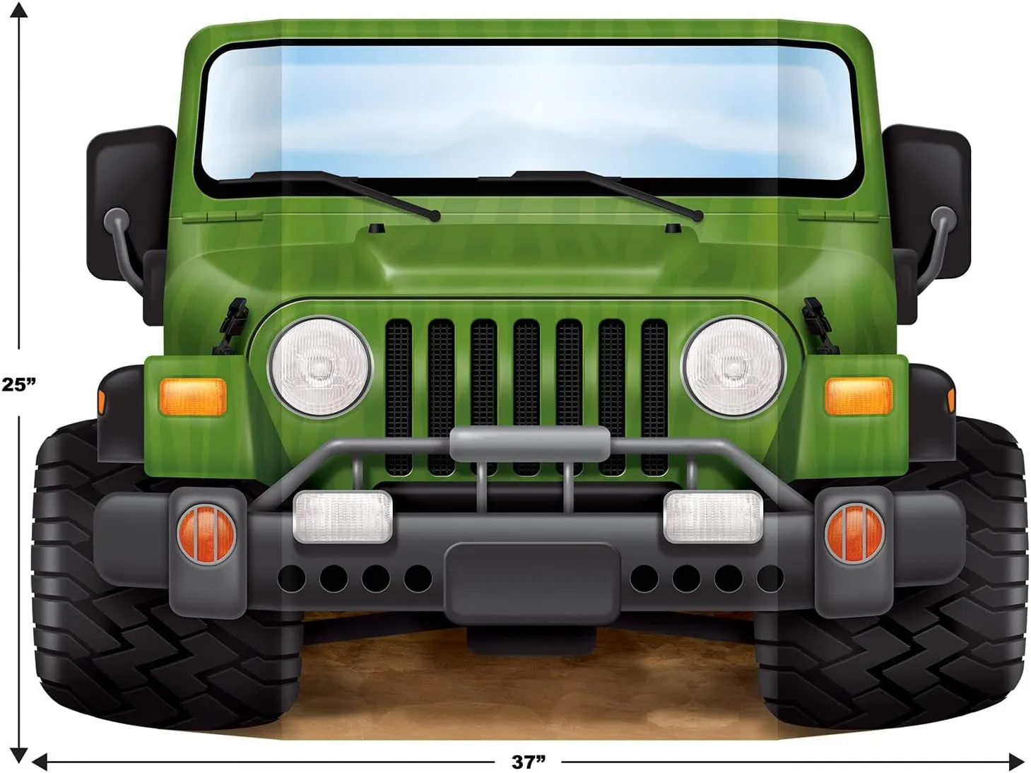 Beistle Jungle Safari Photo Prop Pack of 2