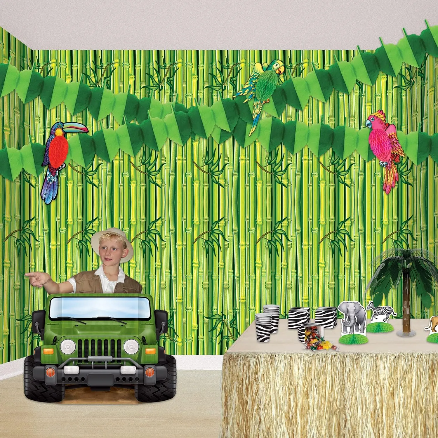 Beistle Jungle Safari Photo Prop Pack of 2