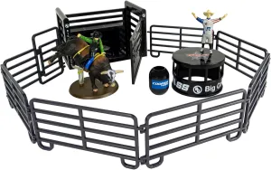 Big Country Toys 13 Piece PBR Bull Riding Playset - Rodeo Toys - Toy Figures & Playsets