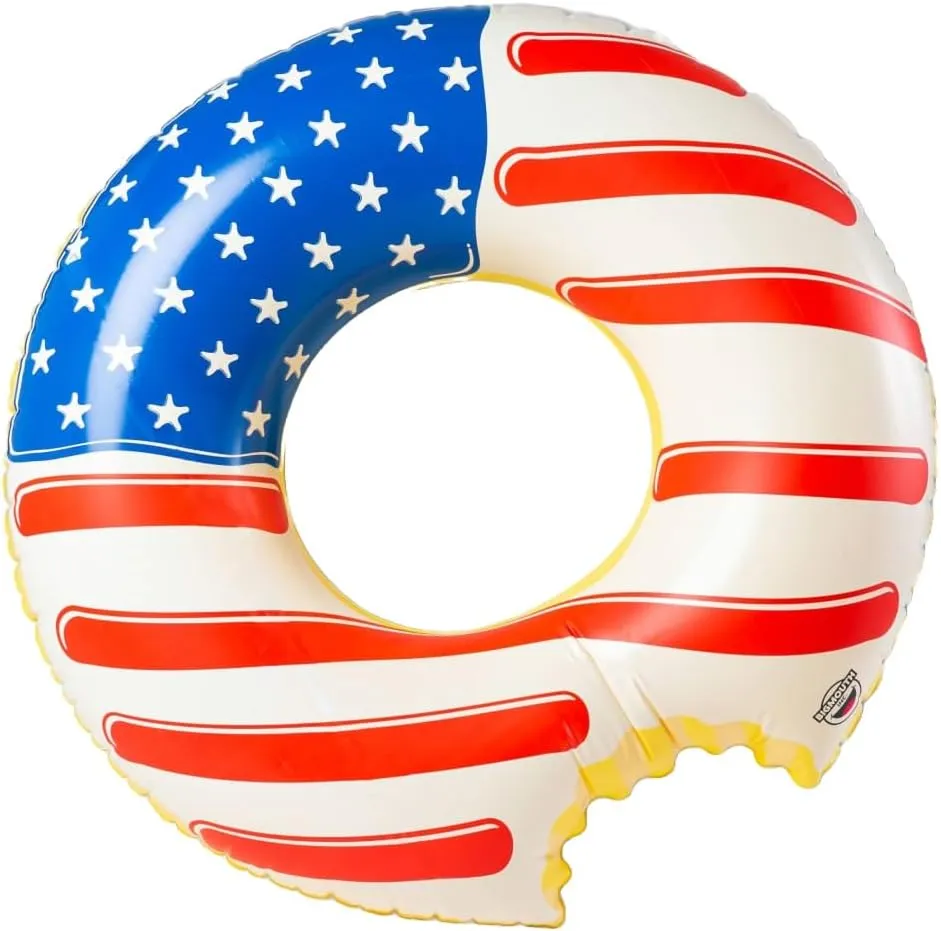 BigMouth Inc. American Pool Float, Durable Vinyl Inflatable Summer Pool or Beach Toy