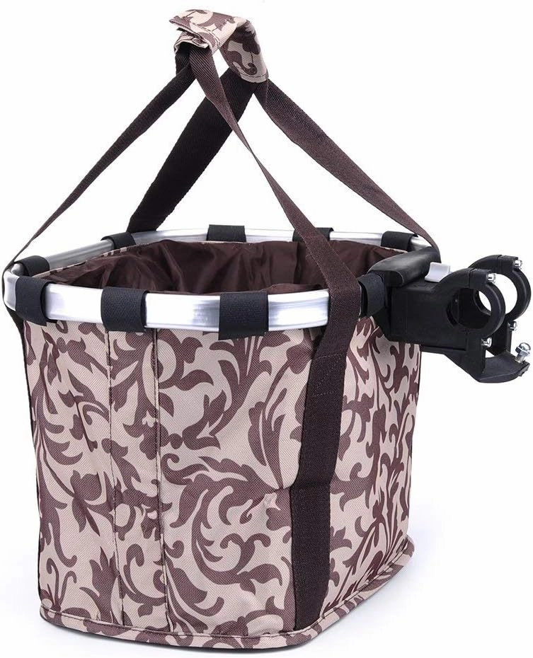 Bike Basket,Dog Bike Basket Front Bicycle Basket for Pets Carrier,Removable Bike Baskets for Women Picnic Shopping So Easy Install