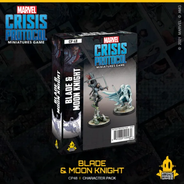 Blade and Moon Knight: Marvel Crisis Protocol